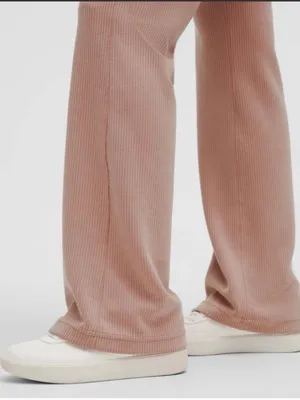 Lululemon Ribbed Softstreme Flared Pant *Regular - Twilight Rose Size 4 thumbnail 11