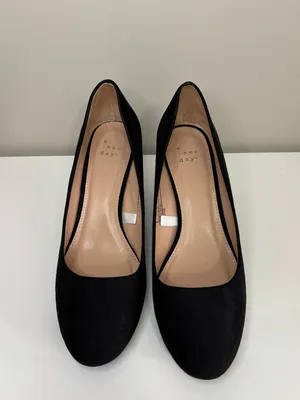 A New Day Classic Suede Wedge Heels thumbnail 2