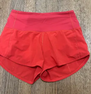 Lululemon Size 2 High Waist Speed Up Shorts thumbnail 1