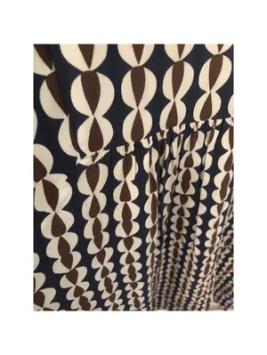 Boden EUC Women's Geometric Print Scoop Neck Dress Size 8L thumbnail 6