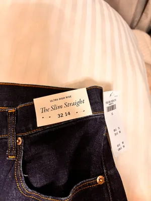 Abercrombie Jeans Straight High-Rise thumbnail 4