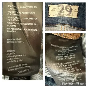 We The Free People 29 X 33 Jayde Flare Blue Jeans Boho 60s Retro Disco OB1184972 thumbnail 11