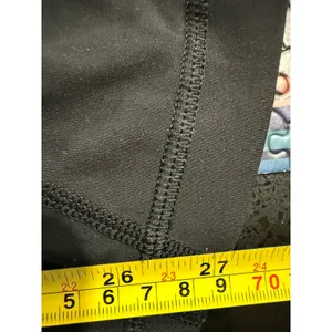Lululemon Black Crop Leggings Size 4 Athleisure Running Workout Pants‎ thumbnail 7
