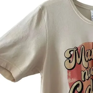 NWOT Canvas Graphic Tee Bohemian Festival Lagenlook Long SZ L thumbnail 7
