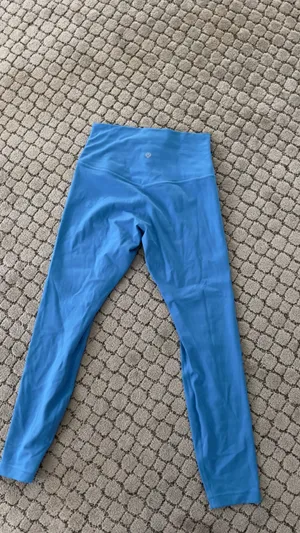 Luxy Lemon light blue lululemon leggings size 2 thumbnail 2