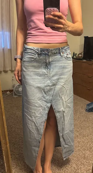American Eagle Jean Skirt thumbnail 1