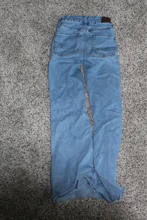 american eagle high rise flare jeans thumbnail 3