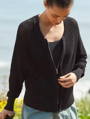 Varley Cameron Zip Cardigan Sweater Sz. S thumbnail 1
