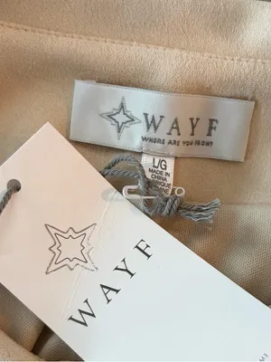 NWT Wayf Beige Cropped Suede Jacket with Peter Pan Collar Boho Chic thumbnail 5