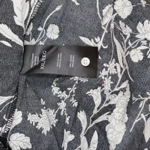 NWT Well Worn Women's Collared Midi Dress with Pockets 1749069 S Black Print thumbnail 11