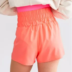 New In‎ Large Coral Active Stretch Short Orange thumbnail 3