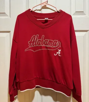 Alabama Sweatshirt Red Size M thumbnail 1