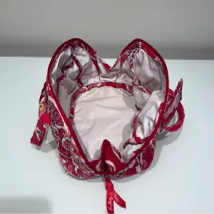 Vera Bradley Rosie Posie Retired Pattern Make Up Bag thumbnail 4