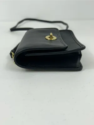 Coach Vintage Mini Black Turnlock Belt Bag NWT thumbnail 8