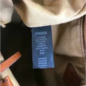 FOSSIL Jori Cow Leather Hobo Bag Exterior Pockets Brown Office Everyday Timeless thumbnail 11