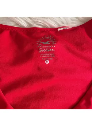 Holister swim suit top Red Size M thumbnail 5