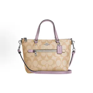 Mini Gallery Crossbody In Signature Canvas (Coach Ca721) thumbnail 3