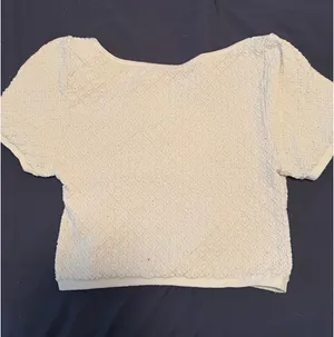 Free People Cream Popcorn Croptop thumbnail 4