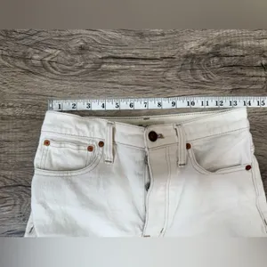 Madewell Slim Demi-Boot Jeans in Cloud‎ Lining size 25 thumbnail 7