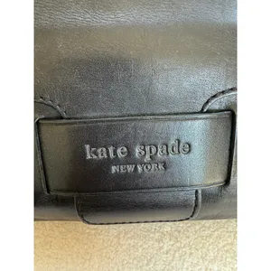 Kate Spade New York Savona Malea Tote Bag Women Black Shoulder Strap Leather thumbnail 3