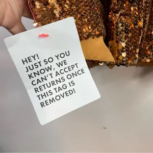 ASOS Bronze Copper Metallic Sequin Scoop Shimmer Sparkly Mini Dress women 14 new thumbnail 13