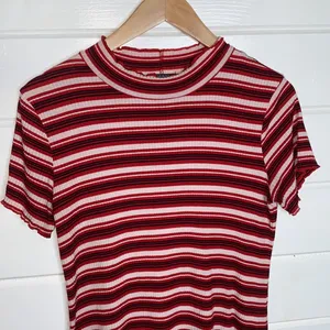Wild fable red black white striped ruffle too sundress thumbnail 5