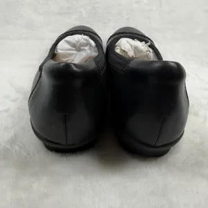 Clarks‎ Sara Bay Black Leather Ballet Flats Ultimate Comfort Round Toe Shoes 8M thumbnail 10