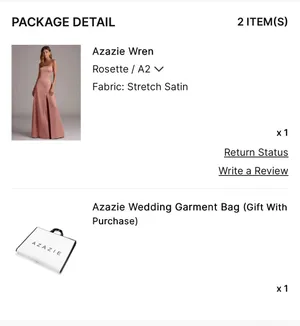 Azazie Bridesmaid Dress Pink thumbnail 7