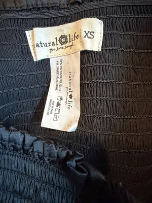 NATURAL LIFE silky black shorts thumbnail 4