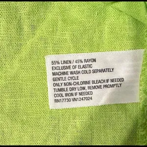 Women’s XXL "A New Day" Ruffled Crop Top, Off the Shoulder, Lime Green XXL thumbnail 8