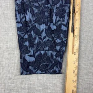 Athleta Trekkie North Jogger Pants Womens Size 6 Blue Floral Hiking Travel Nylon thumbnail 5