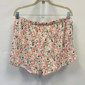 State of Day Intimates Floral Pajama Set Large Tencel Modal Short Sleeve Shorts thumbnail 8