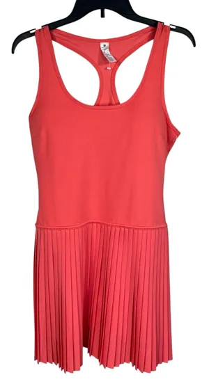 Yogalicious X-Large Lux Net Motion Dress Tennis Stretch Pull-On Pleat Racerback thumbnail 1