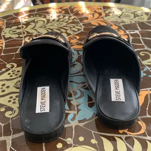 STEVE MADDEN FLAT MULES Sz: 6M thumbnail 5