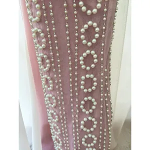 LPA Lelia beaded Mini dress bubble pink Size M thumbnail 9