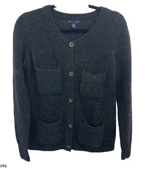 Gap Size S Cardigan Sweater Wool Alpaca Blend Long Sleeve Button Front Women's‎ thumbnail 1