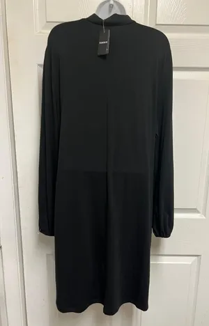 Black Jersey Blouson Sleeve Bodycon Mini Dress thumbnail 8