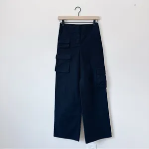 Aritzia Wilfred Wide Leg Cargo Pants Black thumbnail 2
