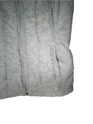 The North Face Light Blue Quilted Insulated Full Zip Up Winter Vest thumbnail 2
