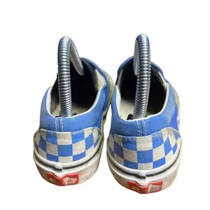 VANS Classic Slip-On Checkerboard Blue/ White Unisex Sneakers Y4.5/M4.5/W6.0‎ thumbnail 5