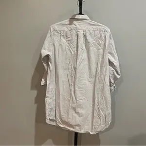 Lauren Ralph Laure Cotton Sleep Shirt Striped Light Pink Size Medium thumbnail 2