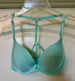 Victoria’s Secret - Baby Blue Racer Back Push-Up Bra - Brand new, never worn! thumbnail 1