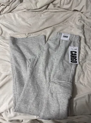 NWTS SWS Athletic UltraFleece Cargo Sweatpants Color Spring Grey Mix thumbnail 4