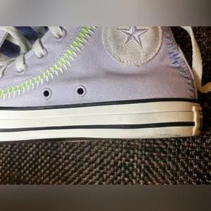 Converse Chuck Taylor All Star Vapor High Top Lavender Green A06010C Size 8 thumbnail 9