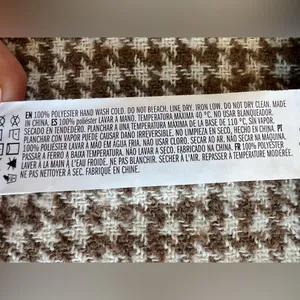 Forever 21 Brown & Cream Brushed Houndstooth Longline Shacket - Small thumbnail 6
