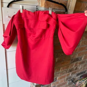 These Three Boutique Red Dress thumbnail 1