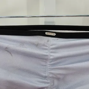 Victoria Secret Pink Active White Black Cheeky Bikini‎ Bottoms Swim Size Medium thumbnail 4