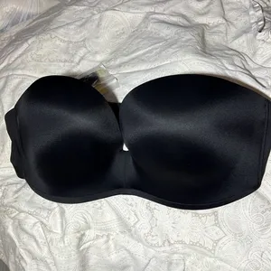 Seamless strapless bra Black Size undefined thumbnail 2