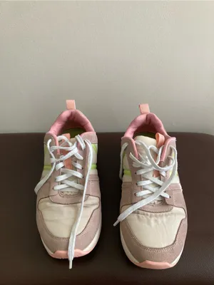 Vionic Blush Pink & Lime Green Accent Women's Sneakers thumbnail 4
