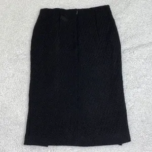 Moschino Cheapandchic Black Skirt(Size 6) Black thumbnail 2